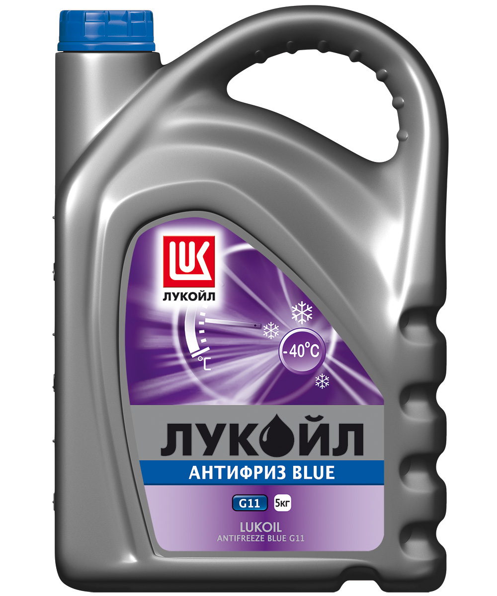 ЛУКОЙЛ АНТИФРИЗ G11 Blue 5 кг
