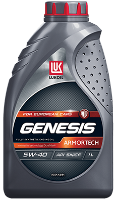 LUKOIL GENESIS ARMORTECH 5W-40 1 л